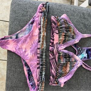 Maaji Purple and Pink Bikini Set
